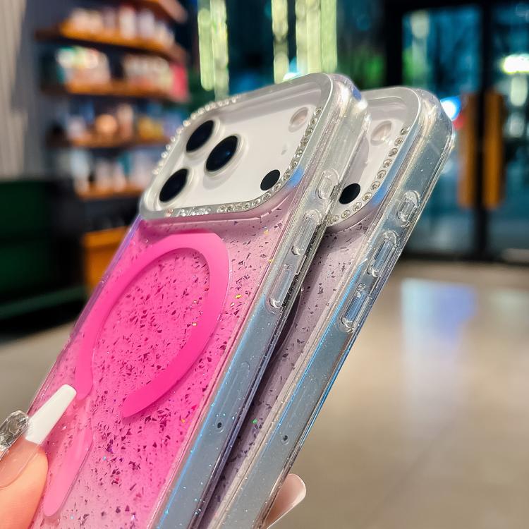 Estuche magnético para teléfono con marco de lente de metal y MagSafe de la serie Blink