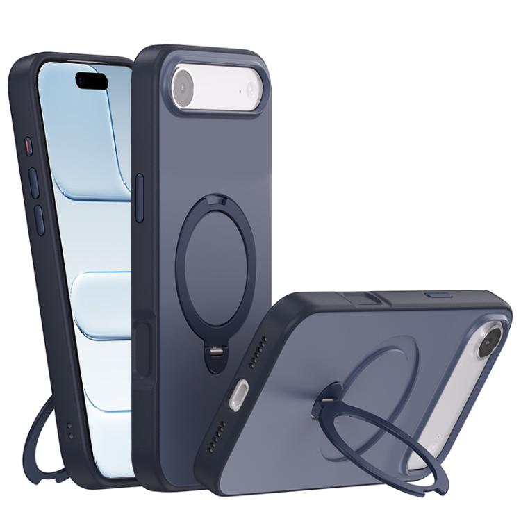 Contrast Color Rotation Holder Magsafe Phone Case