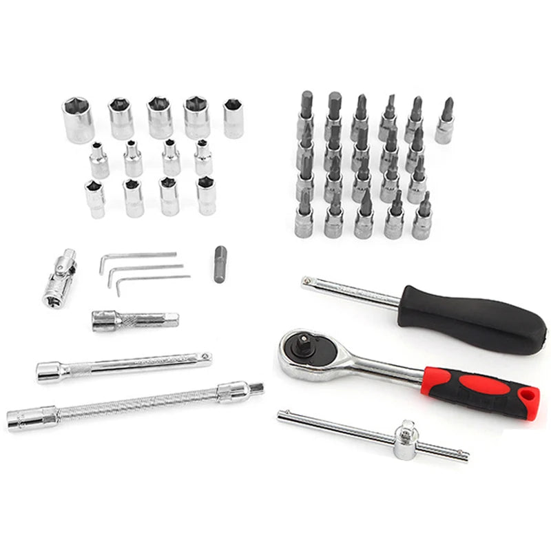 Kit de Herramientas Mecánicas 46 Piezas – Maletín Completo