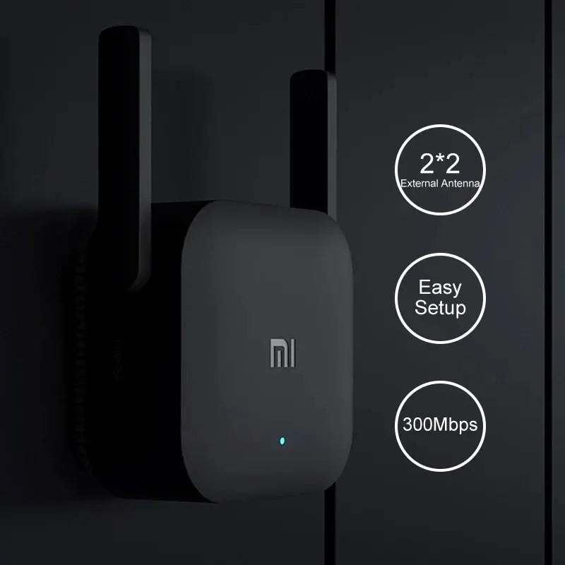 Xiaomi WiFi Amplifier Pro – Repetidor de señal 300 Mbps, 2.4 GHz