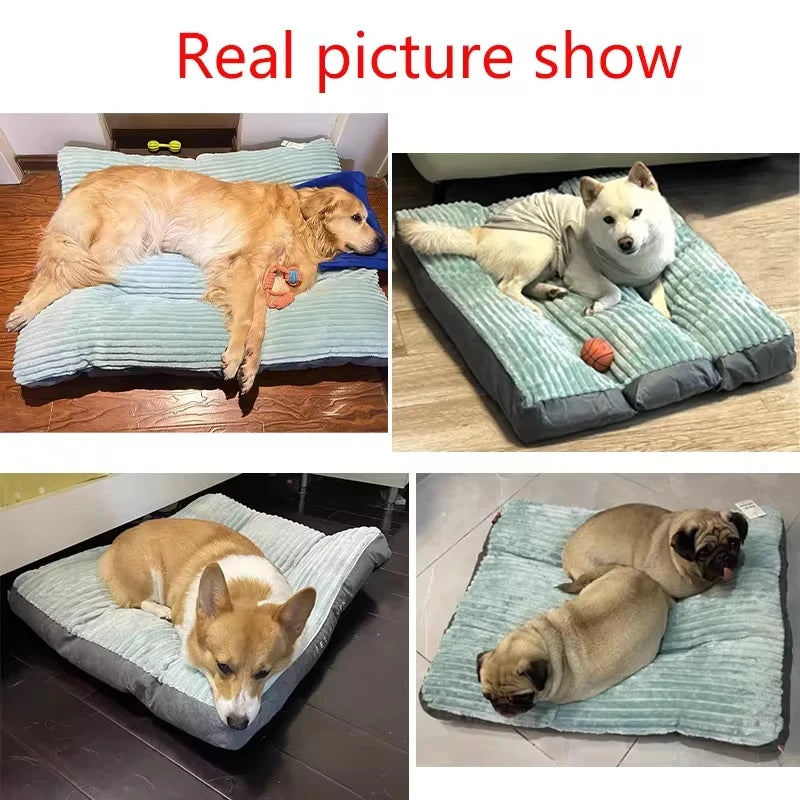 Cama cálida de invierno para perros – Suave, cómoda y resistente