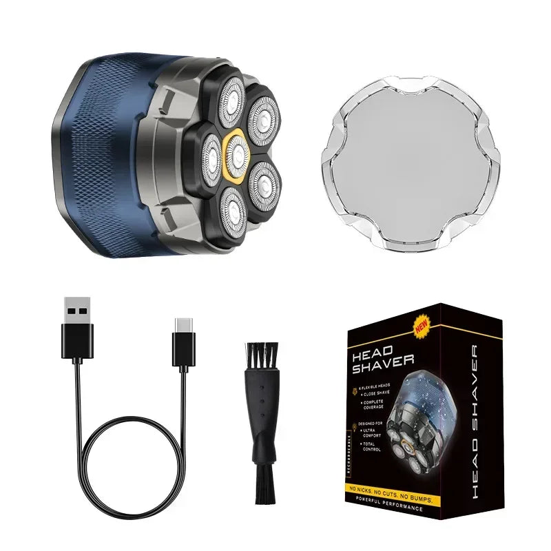 Afeitadora Eléctrica 6D Tinsol con Pantalla LED