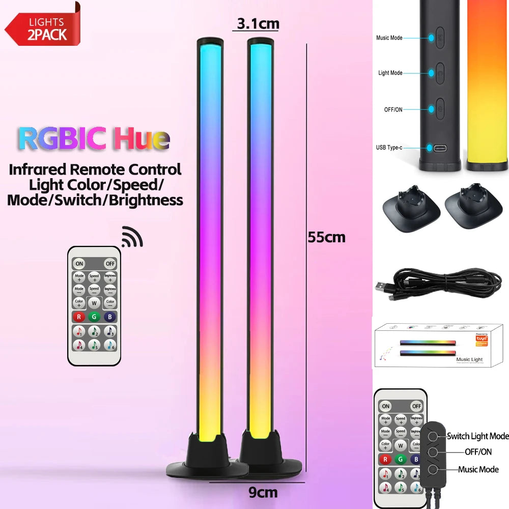 Lámpara LED RGB WiFi con Control de Música