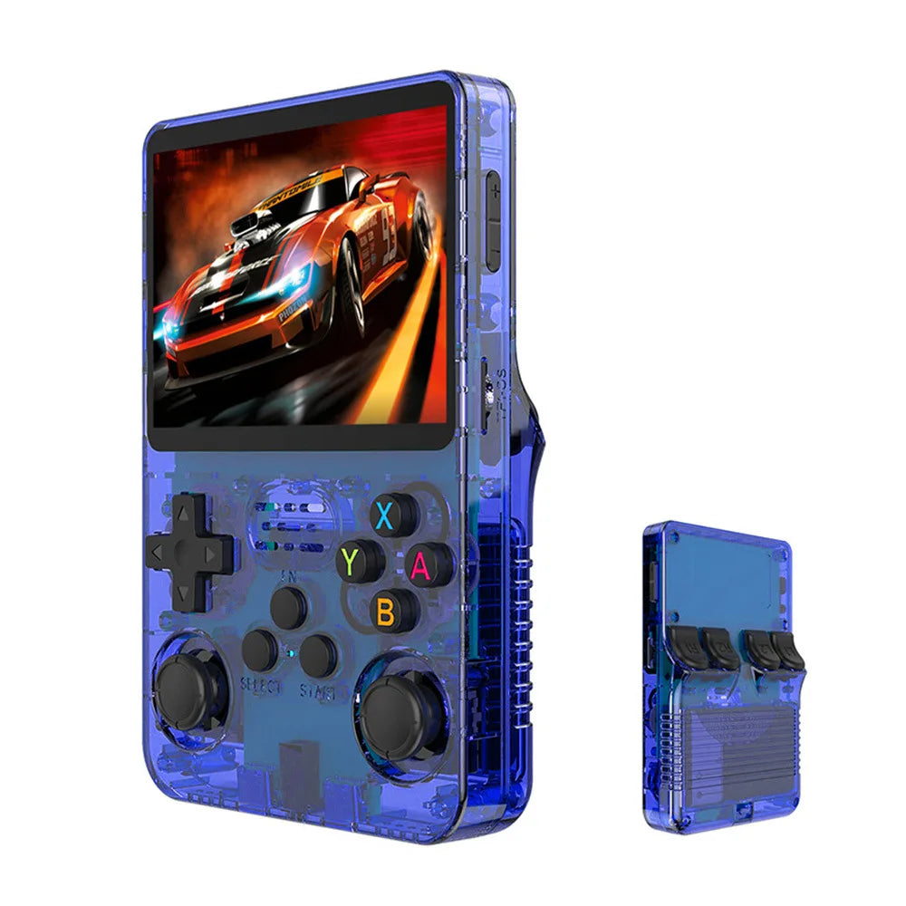 Consola Retro Portátil R36S 3.5” 128GB + 15.000 Juegos