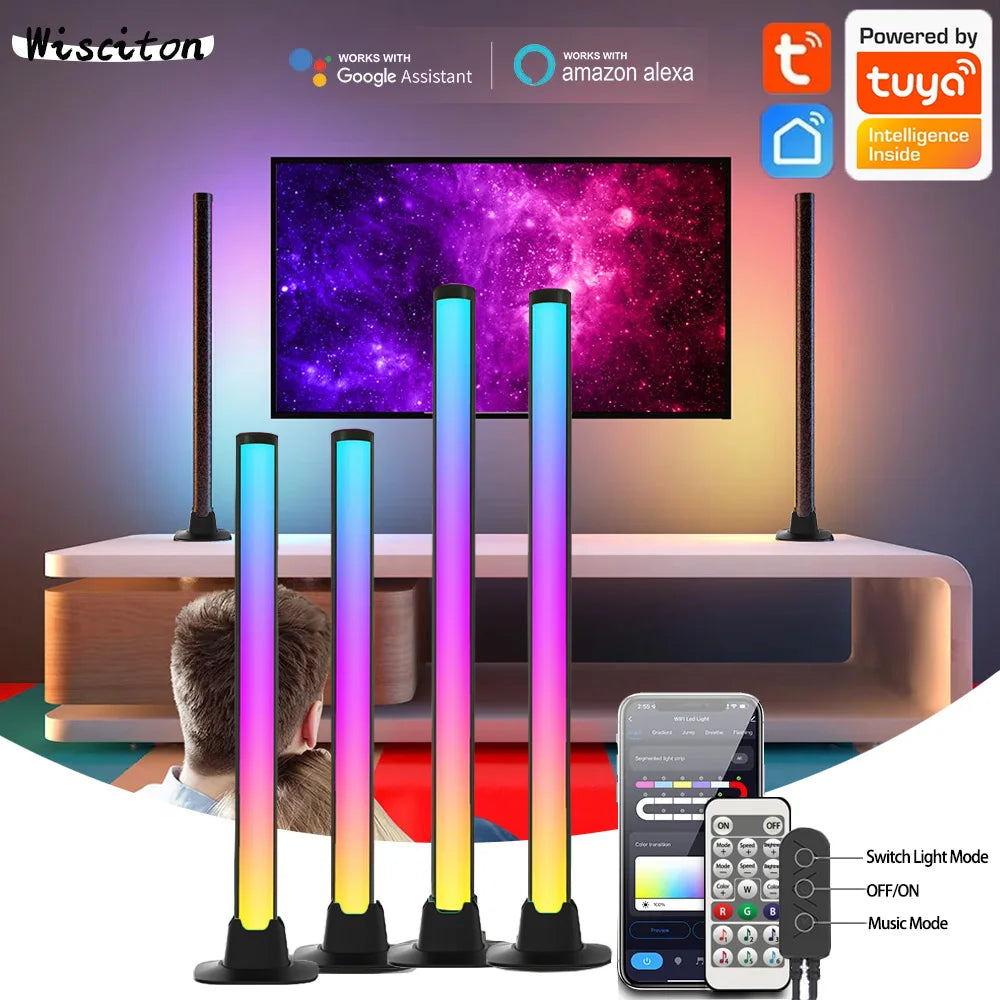 Lámpara LED RGB WiFi con Control de Música