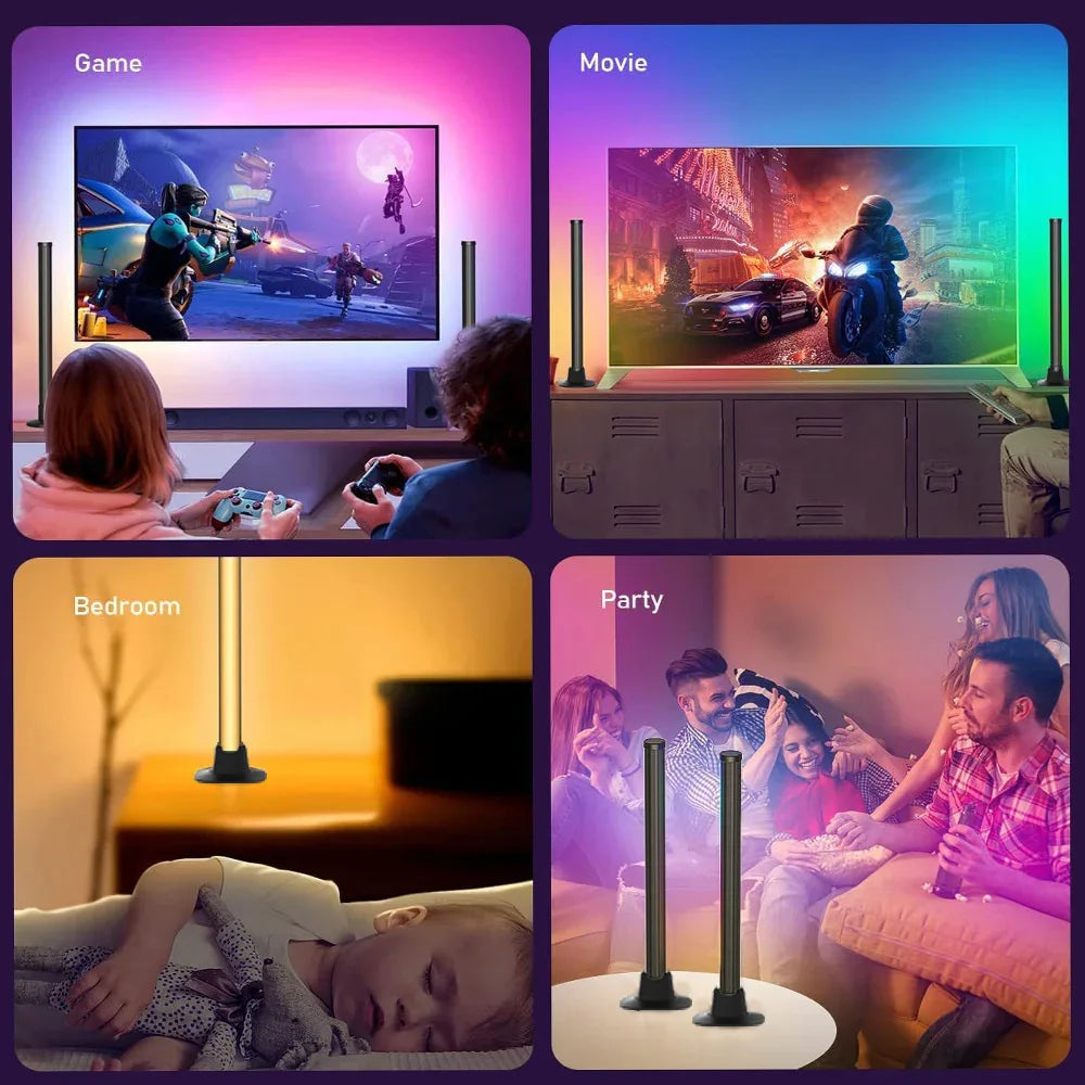 Lámpara LED RGB WiFi con Control de Música