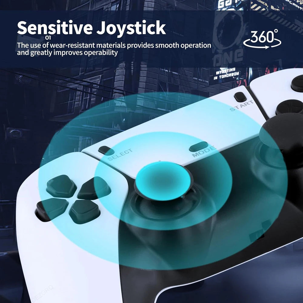 Consola Retro M15 Game Stick 4K con 20.000 Juegos y 2 Mandos