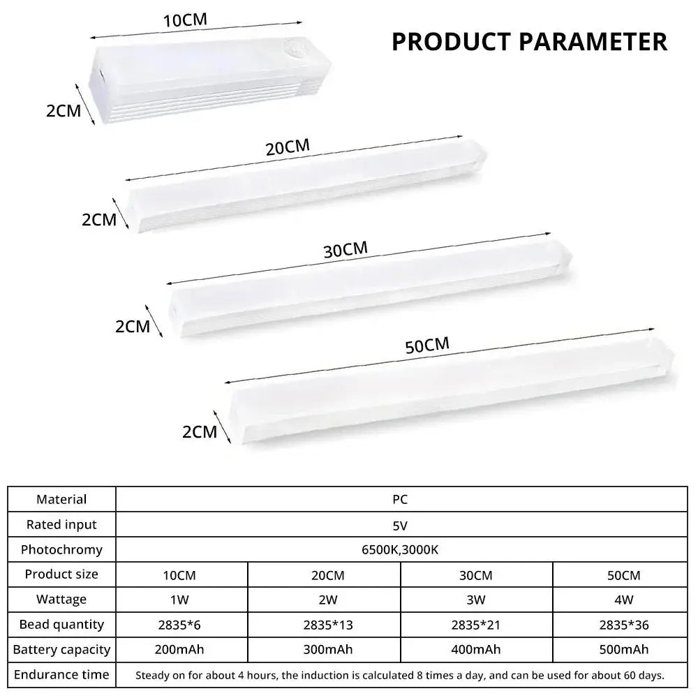 Lámpara LED con Sensor de Movimiento