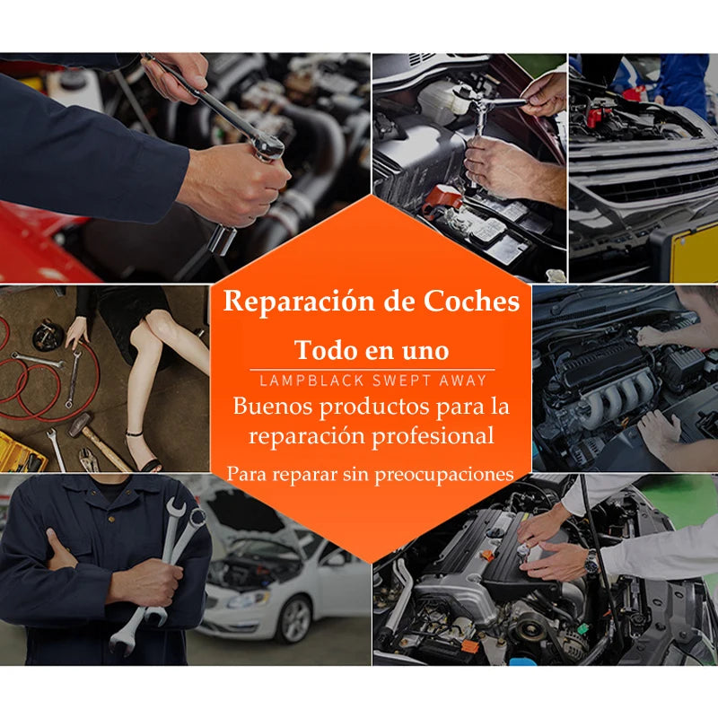 Kit de Herramientas Mecánicas 46 Piezas – Maletín Completo