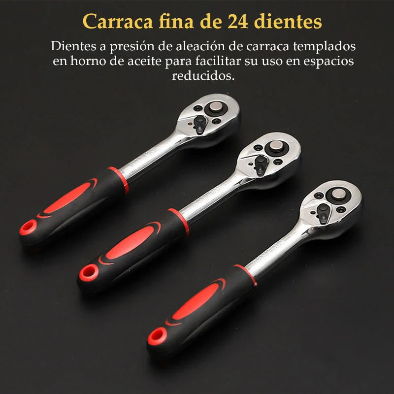 Kit de Herramientas Mecánicas 46 Piezas – Maletín Completo