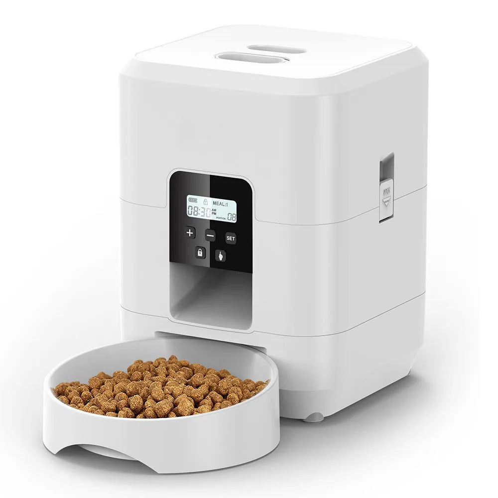 Alimentador Automático para Perros y Gatos con Temporizador