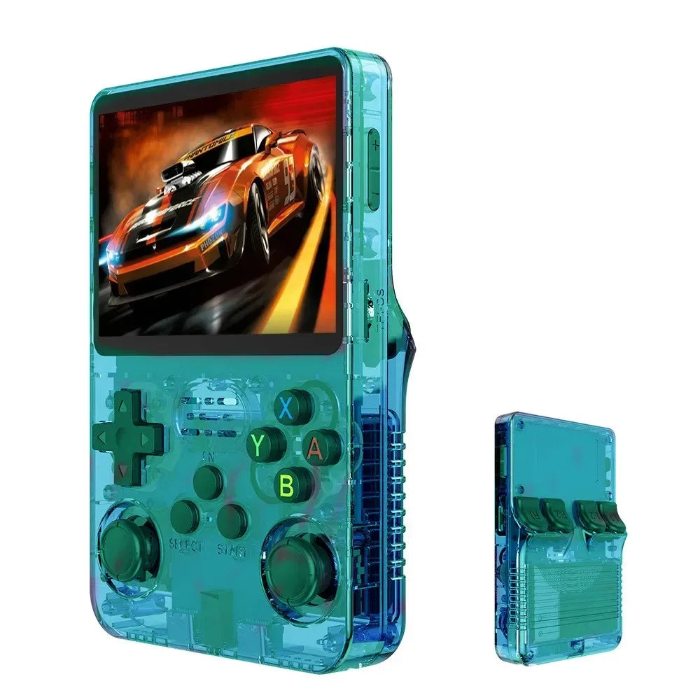 Consola Retro Portátil R36S 3.5” 128GB + 15.000 Juegos