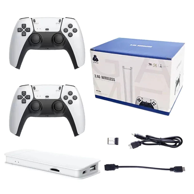 Consola Retro M15 Game Stick 4K con 20.000 Juegos y 2 Mandos