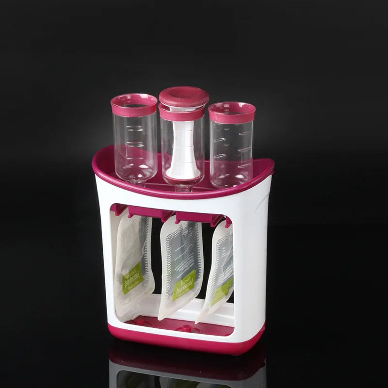Máquina para papillas de bebé con 10 bolsas